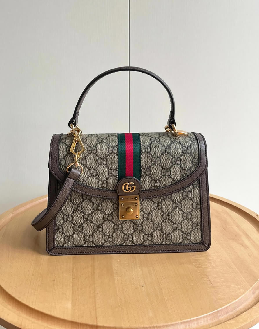 GUCCI オフィディア GG ミディアム トップハンドルバッグ 651055