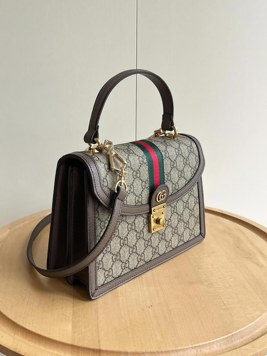 GUCCI オフィディア GG ミディアム トップハンドルバッグ 651055 - 画像 (2)