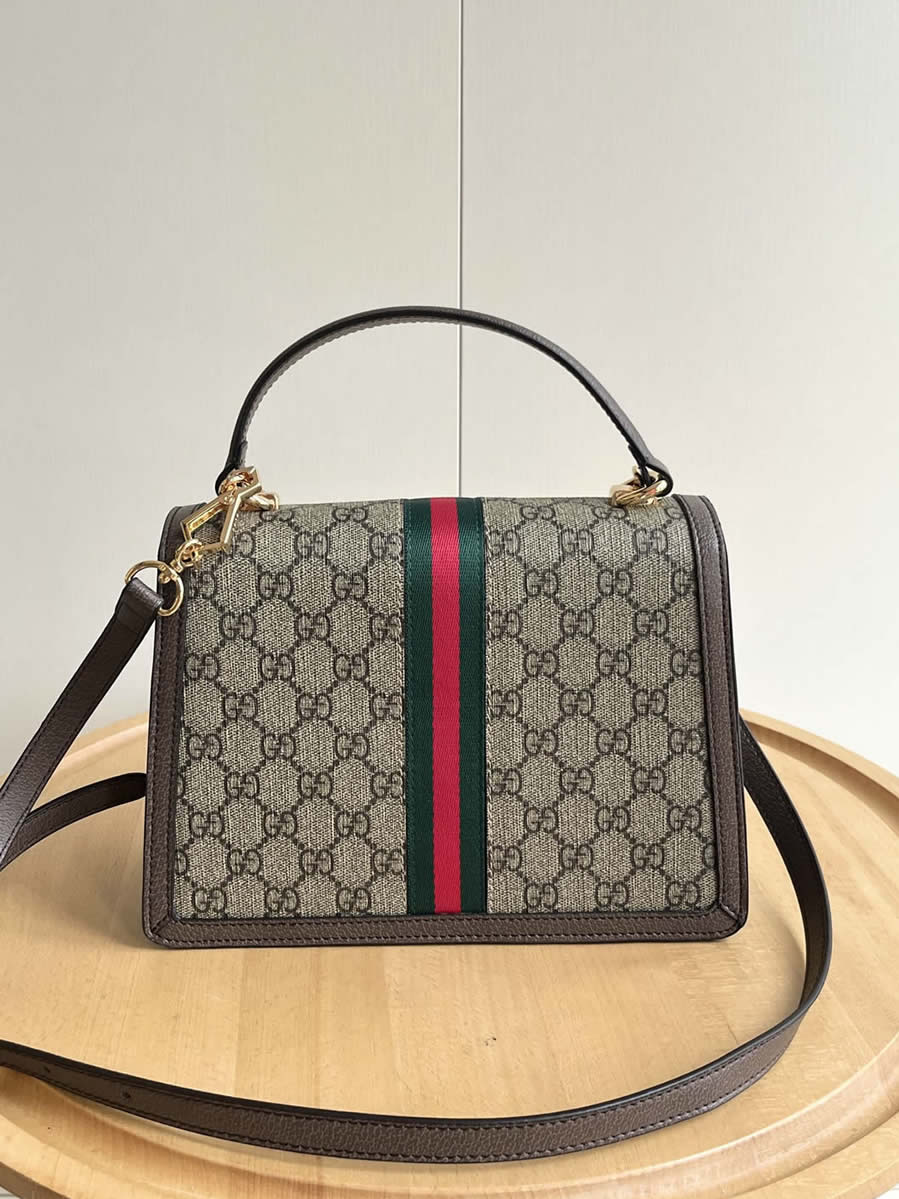 GUCCI オフィディア GG ミディアム トップハンドルバッグ 651055 - 画像 (4)