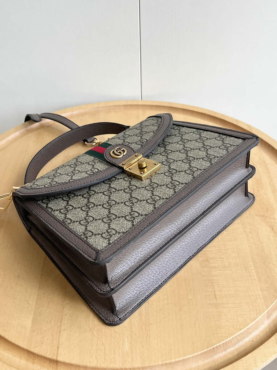 GUCCI オフィディア GG ミディアム トップハンドルバッグ 651055 - 画像 (5)