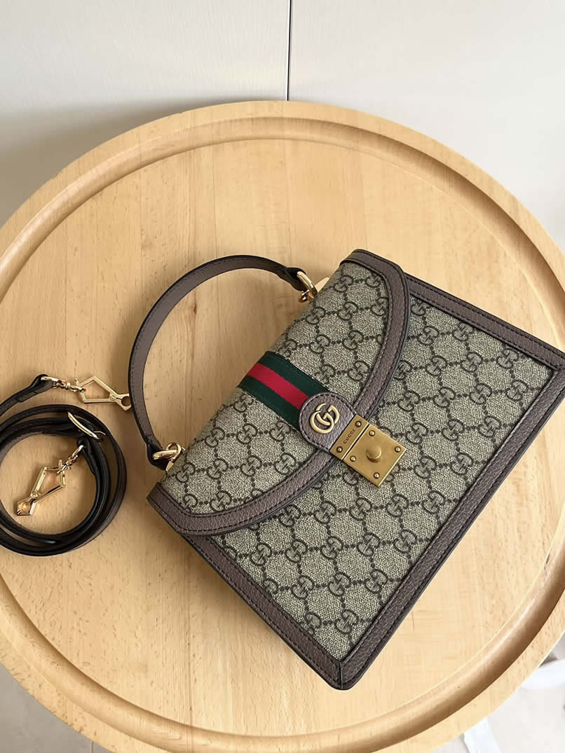 GUCCI オフィディア GG ミディアム トップハンドルバッグ 651055 - 画像 (6)