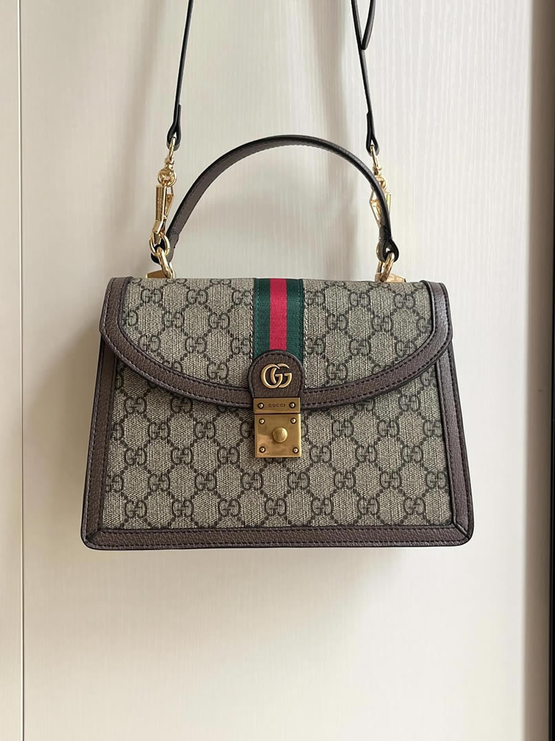 GUCCI オフィディア GG ミディアム トップハンドルバッグ 651055 - 画像 (9)