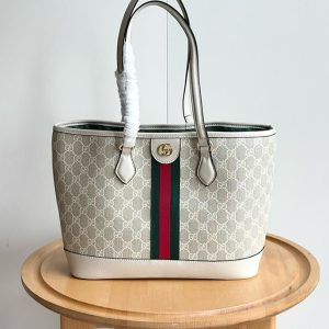 GUCCI グッチ オフィディア GG ミディアム トートバッグ ベージュ GU836849