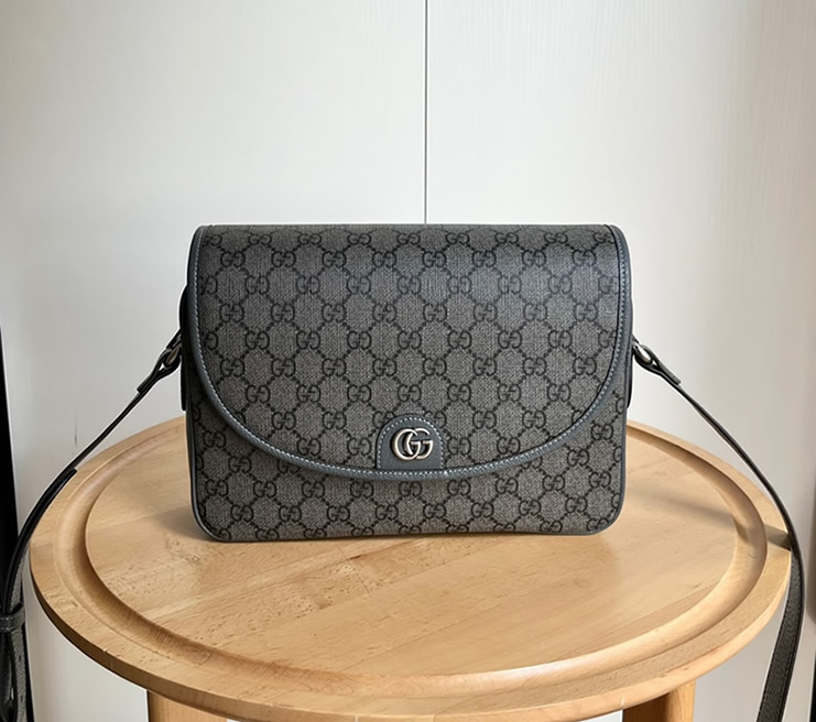 GUCCI グッチ オフィディア GG スモール ショルダーバッグ グレー GU724704