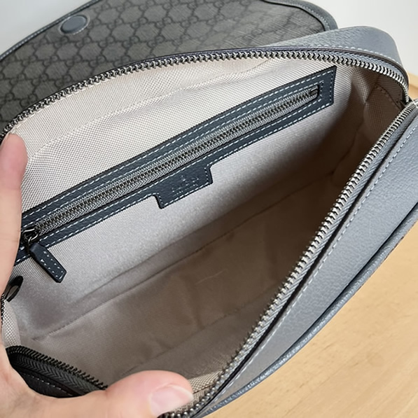 GUCCI グッチ オフィディア GG スモール ショルダーバッグ グレー GU724704 - 画像 (7)