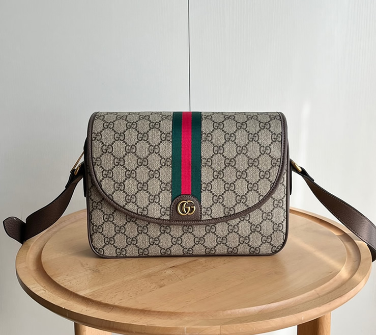 GUCCI グッチ オフィディア GG ミディアム ショルダーバッグ ベージュ GU724704