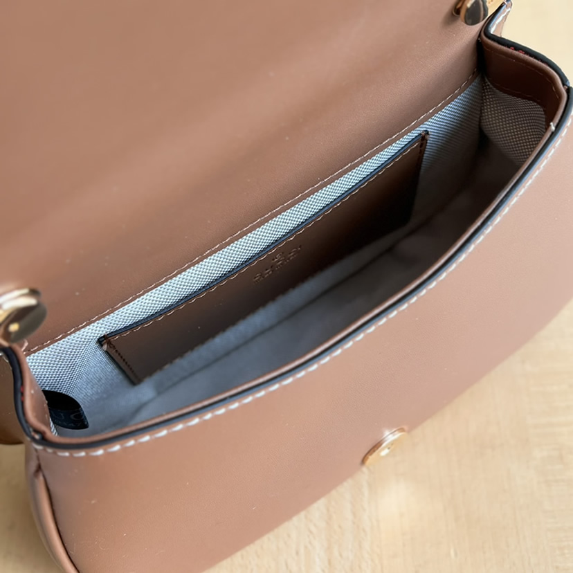 GUCCI ブロンディ ショルダーバッグ ブラウン レザー GU815700 - 画像 (7)