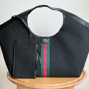 GUCCI オフィディア ラージ トートバッグ ブラック GU853971
