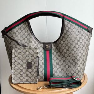GUCCI オフィディア ラージ トートバッグ GGスプリーム GU853971