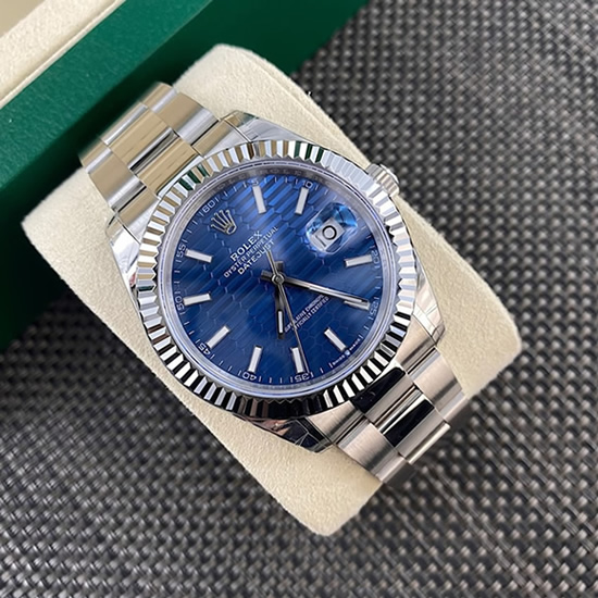 ROLEX ロレックス デイトジャスト 41 ブルー文字盤 126334
