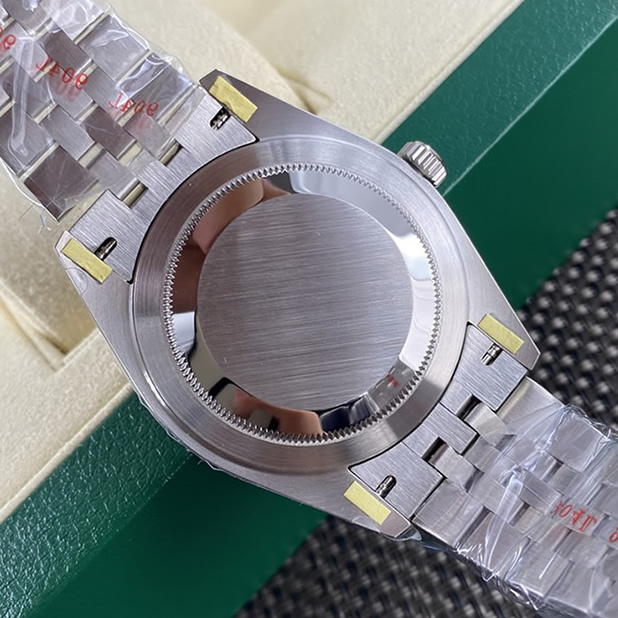 ROLEX ロレックス デイトジャスト 41 ブラック文字盤 メンズ 腕時計 126300 - 画像 (8)