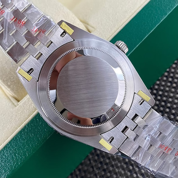 ROLEX ロレックス デイトジャスト 41 スレート文字盤 ダイヤ メンズ 腕時計 126334 - 画像 (8)