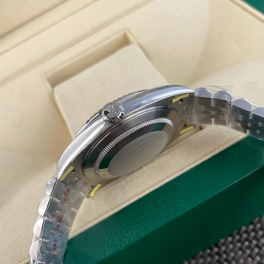 ROLEX ロレックス デイトジャスト 41 ミントグリーン文字盤 メンズ 腕時計 126334 - 画像 (7)