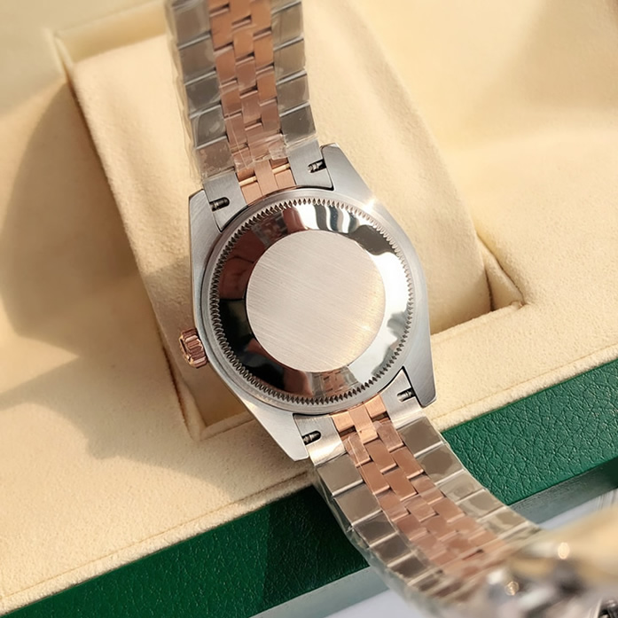 ROLEX ロレックス デイトジャスト 31 ホワイトシェル ダイヤ ベゼルダイヤ メンズ レディース 腕時計 278381RBR - 画像 (7)