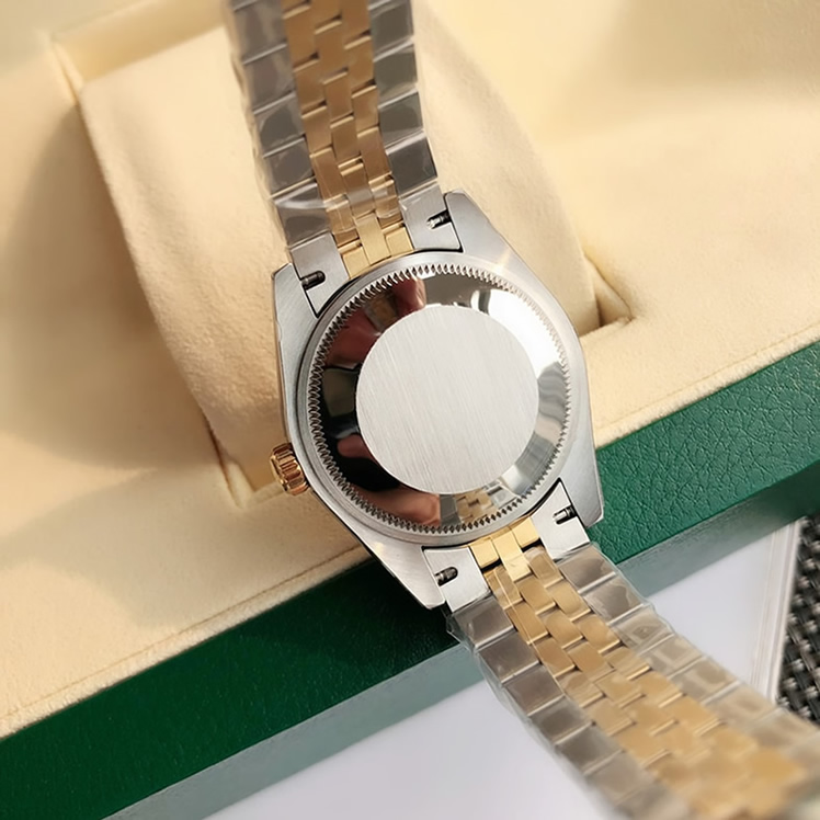 ROLEX ロレックス デイトジャスト 31 スレート文字盤 ダイヤ メンズ レディース 腕時計 278273 - 画像 (7)