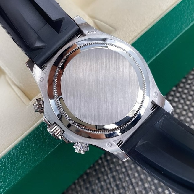 ロレックス コスモグラフ デイトナ ブラック スチール ホワイトゴールド オイスターフレックス 116519LN - 画像 (7)
