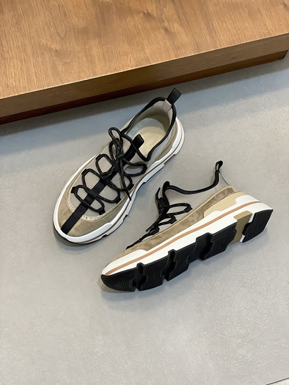 エルメス スニーカー アディクト トープ テクニカルキャンバス スエード切替 shoes123 - 画像 (5)