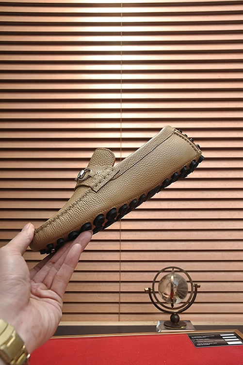 グッチ ローファー レザー ベージュ ホースビット shoes151 - 画像 (4)