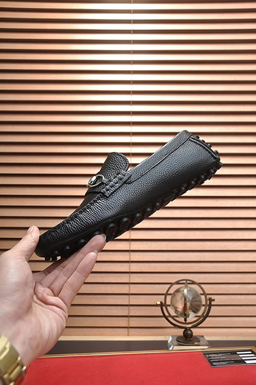 グッチ ローファー レザー ブラック ホースビット shoes154 - 画像 (5)