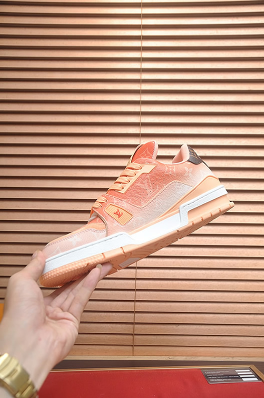 ルイヴィトン LVトレイナー ライン スニーカー モノグラム グラデーション shoes160 - 画像 (5)