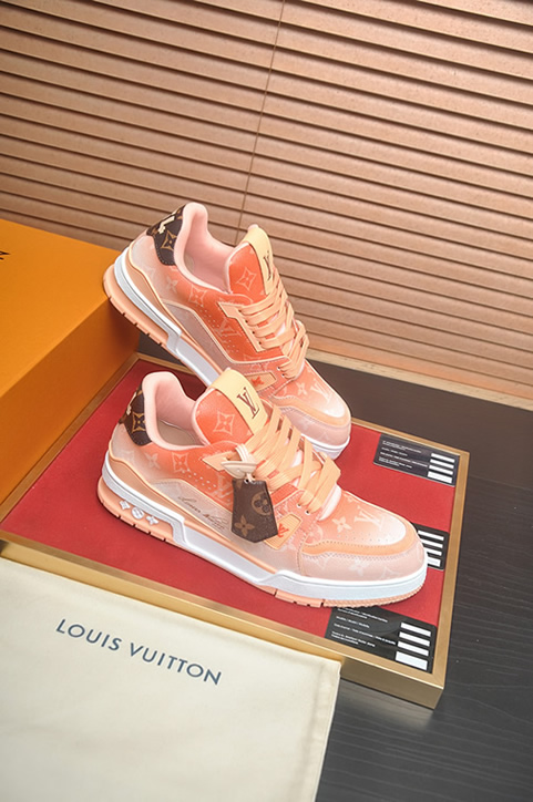 ルイヴィトン LVトレイナー ライン スニーカー モノグラム グラデーション shoes160 - 画像 (6)
