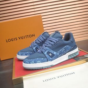 ルイヴィトン LVトレイナー ライン スニーカー モノグラム イエロー shoes166