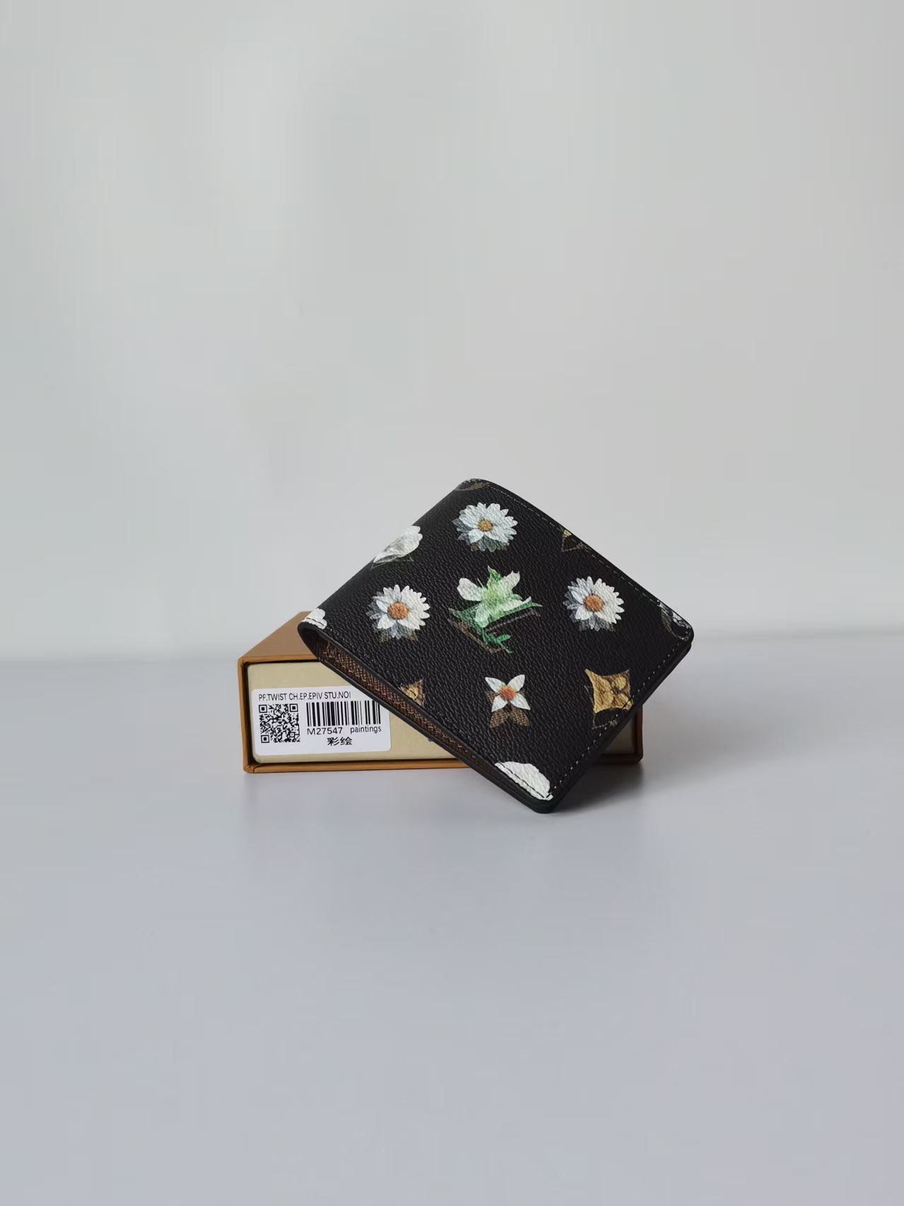 ルイヴィトン ポルトフォイユ ミュルティプル モノグラム タイラー フラワー ブラウン M27547 - 画像 (3)
