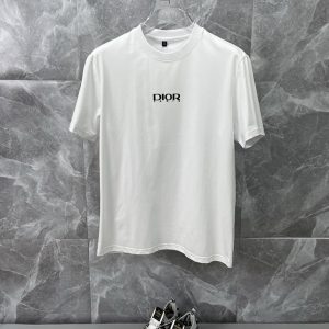 ディオール ロゴプリント Tシャツ ホワイト FS070