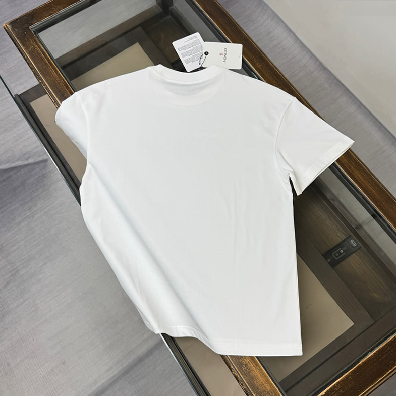 モンクレール 3D レイヤード ロゴ Tシャツ ホワイト FS111 - 画像 (9)