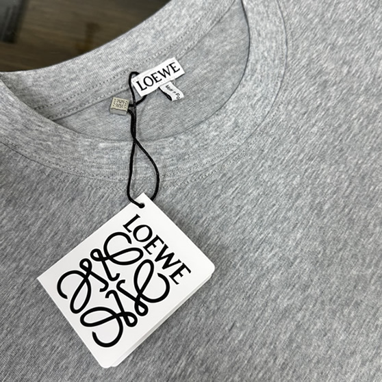 ロエベ I Loewe You エンブロイダリー Tシャツ グレー FS118 - 画像 (3)