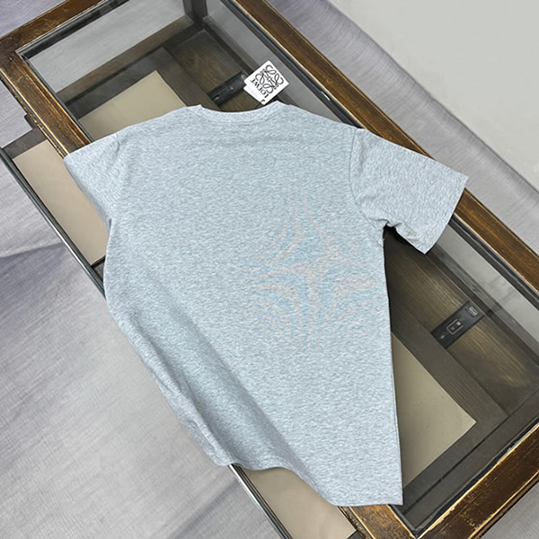 ロエベ I Loewe You エンブロイダリー Tシャツ グレー FS118 - 画像 (8)