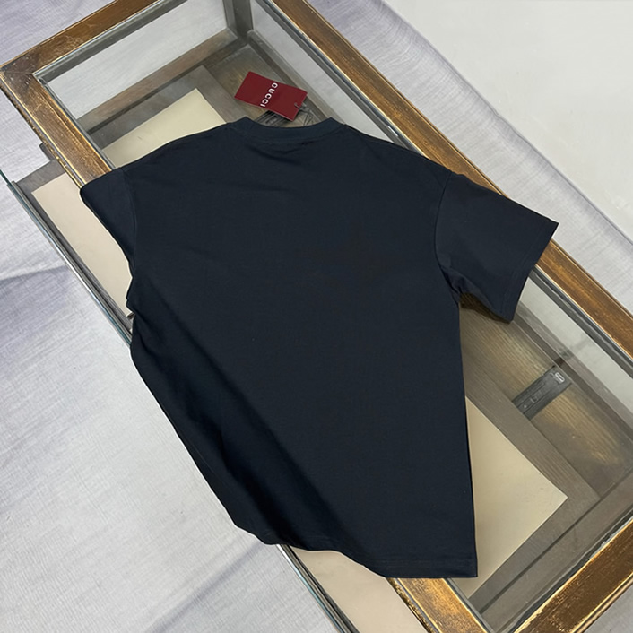 グッチ ヴィンテージロゴ インターロッキングG Tシャツ ブラック FS129 - 画像 (8)
