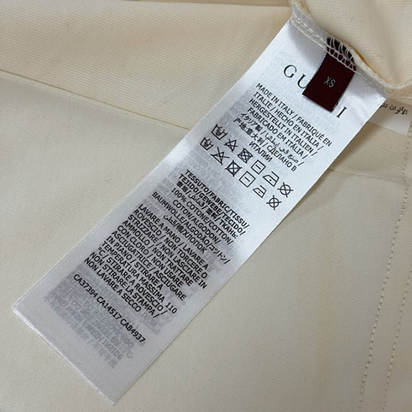 グッチ ヴィンテージロゴ インターロッキングG Tシャツ アイボリー FS132 - 画像 (7)