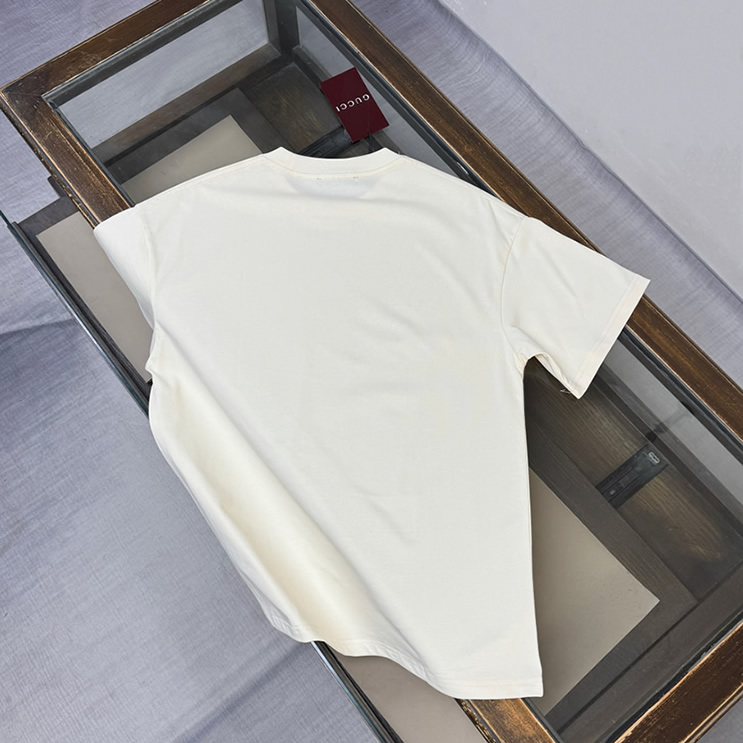 グッチ ヴィンテージロゴ インターロッキングG Tシャツ アイボリー FS132 - 画像 (8)