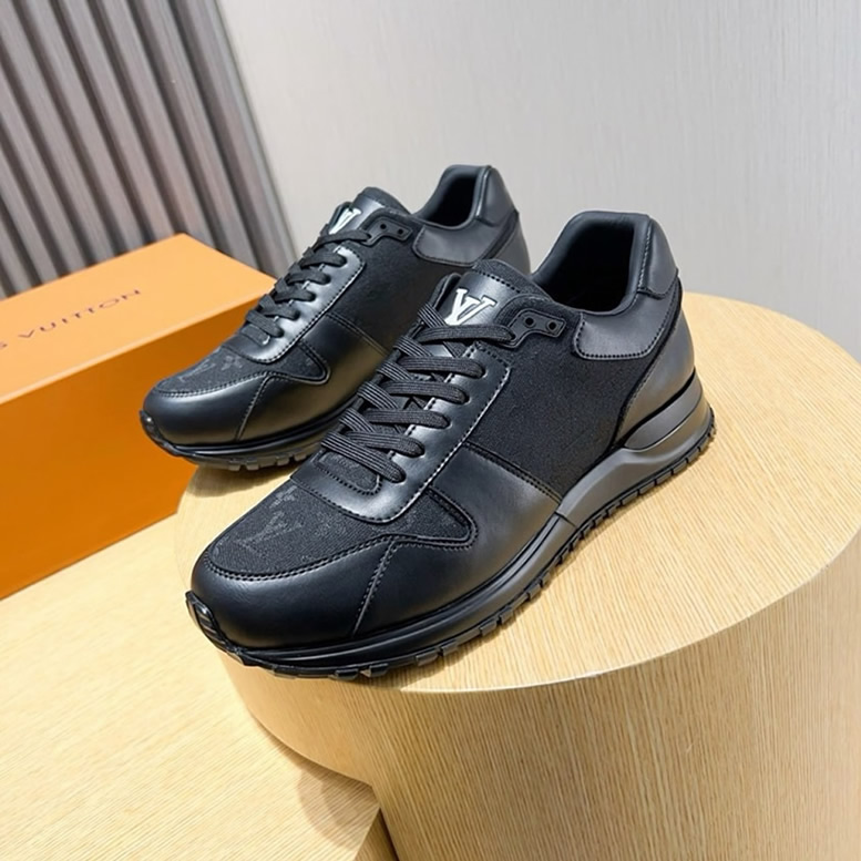 ルイ・ヴィトン ラン 55 ライン スニーカー エクリプス ノワール shoes215
