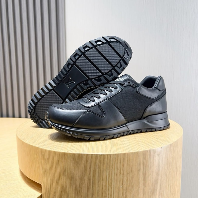 ルイ・ヴィトン ラン 55 ライン スニーカー エクリプス ノワール shoes215 - 画像 (9)