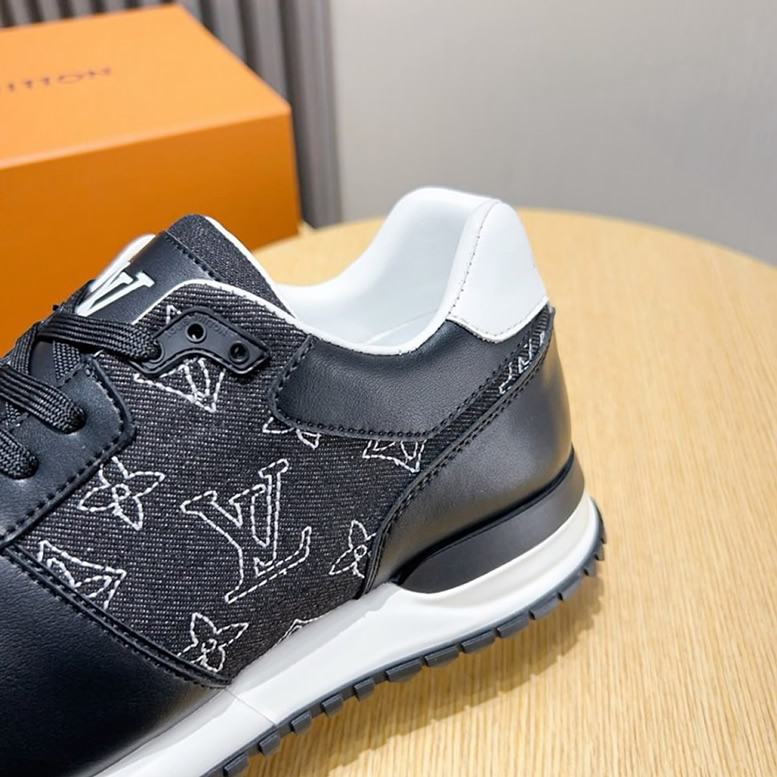 ルイ・ヴィトン ラン 55 ライン スニーカー モノグラム エンブロイダリー shoes217 - 画像 (7)