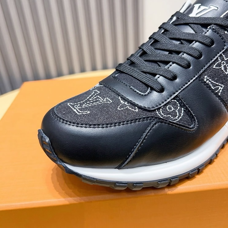 ルイ・ヴィトン ラン 55 ライン スニーカー モノグラム エンブロイダリー shoes217 - 画像 (8)
