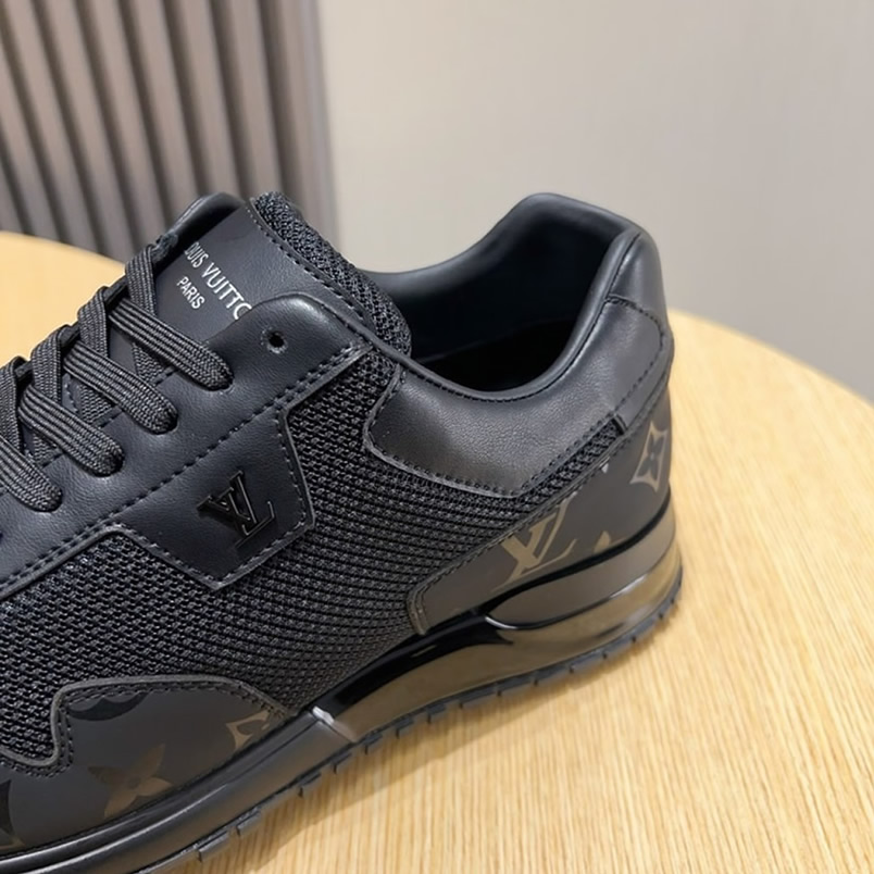 ルイ・ヴィトン ラン 55 ライン スニーカー エクリプス ノワール shoes225 - 画像 (7)
