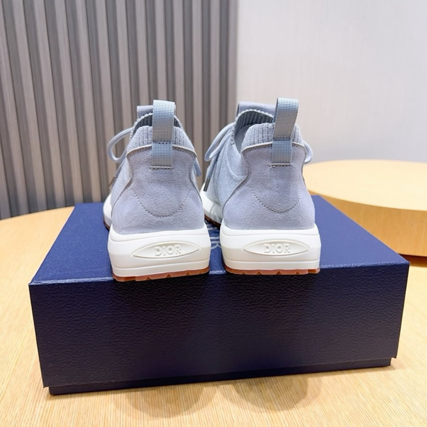 ディオール D-Connect スニーカー オブリーク テクニカル ファブリック グリ shoes238 - 画像 (7)