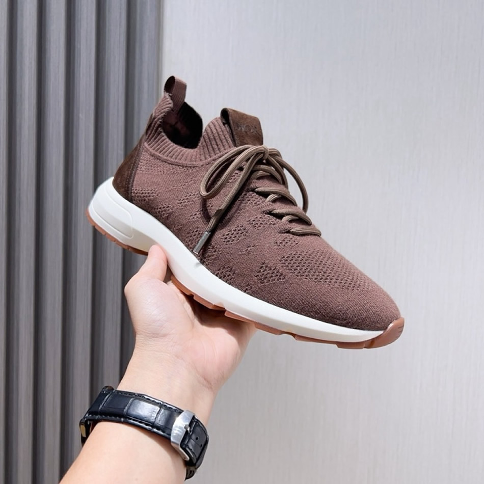 ディオール D-Connect スニーカー オブリーク テクニカル ファブリック マロン shoes240 - 画像 (3)