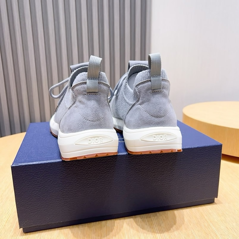 ディオール D-Connect スニーカー オブリーク テクニカル ファブリック グリ shoes241 - 画像 (7)