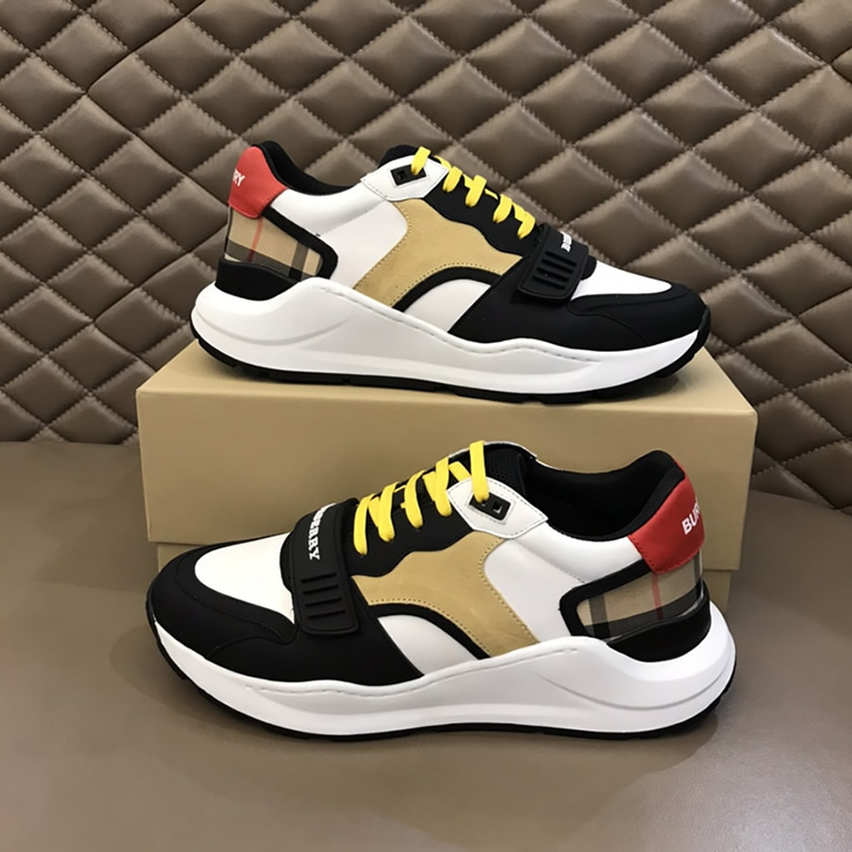 バーバリー ヴィンテージチェック テクニカル スニーカー マルチカラー shoes257