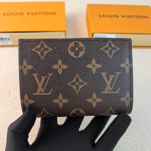 ルイ・ヴィトン ポルトモネ・ロザリ モノグラム フューシャ M86366