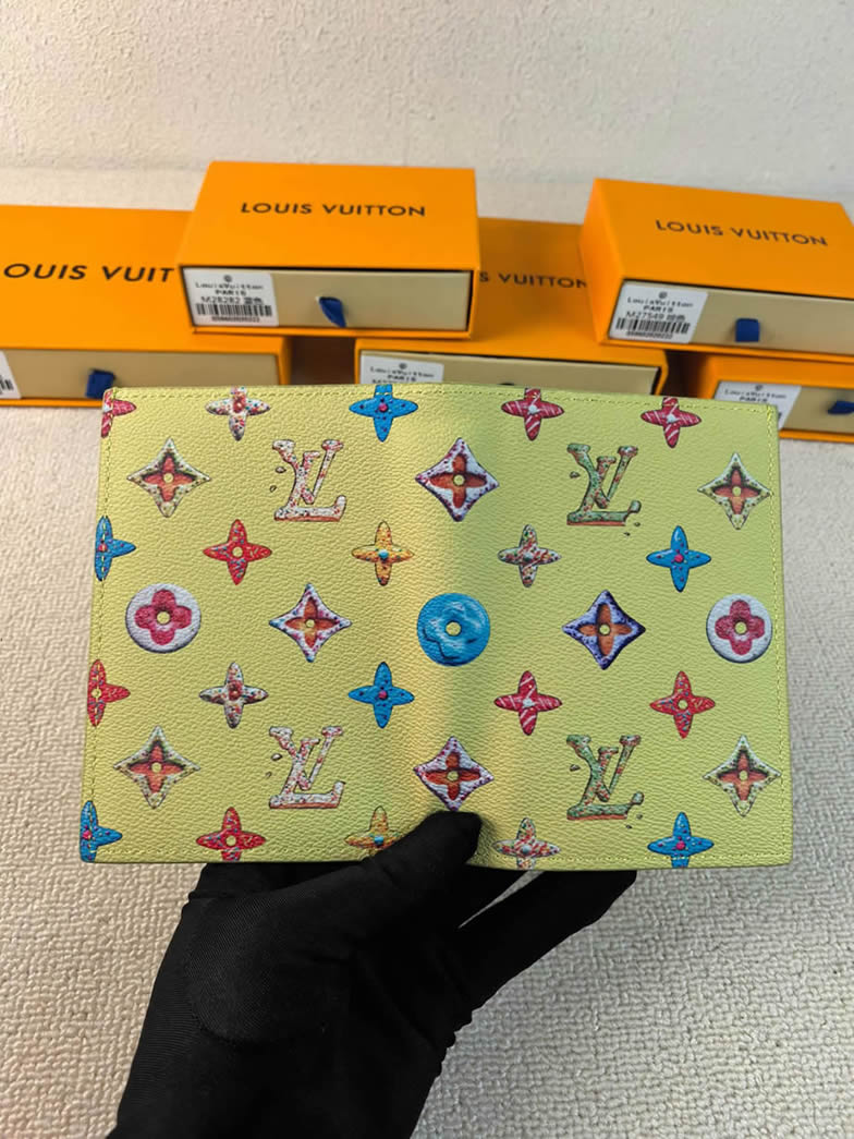 ルイヴィトン カードケース タイラー・ザ・クリエイター コラボ オーガナイザー・ドゥ ポッシュ イエロー M28281 - 画像 (3)