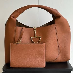 グッチ バッグ Gucci B ミディアム ショルダーバッグ ブラウン レディース GU837466