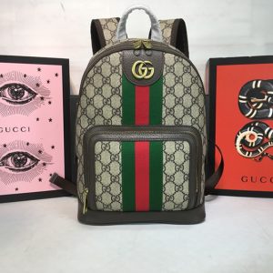 グッチ バッグ オフィディア GG スモール バックパック ベージュ エボニー GU547965