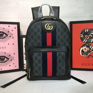 グッチ バッグ オフィディア GG スモール バックパック ブラック グレー GU547965
