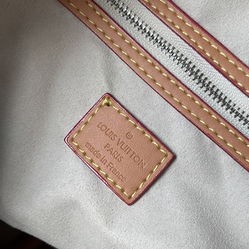 ルイヴィトン ボストンバッグ キーポル 50 モノグラム デニム フラワー 刺繍 2WAY M27781 - 画像 (9)