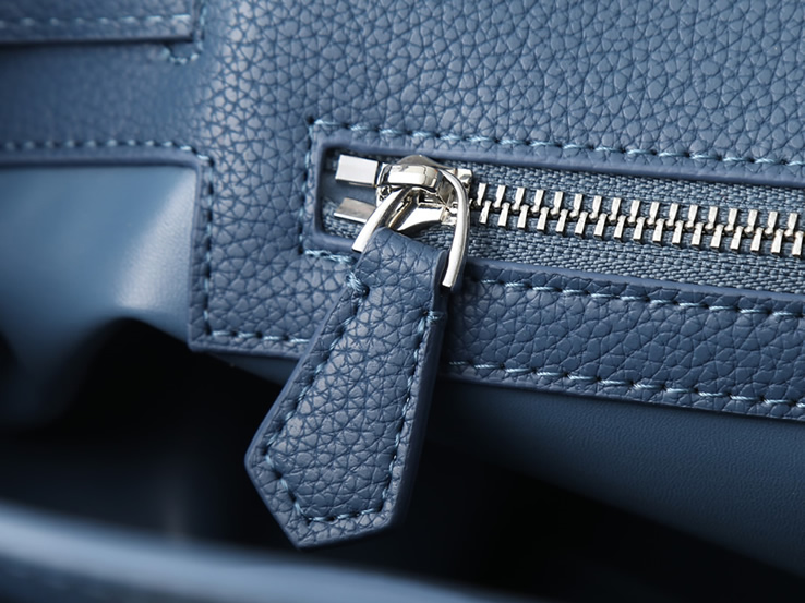 ルイヴィトン ハンドバッグ シティ スチーマー MM トリヨン ブルー 2WAY M23153 - 画像 (7)